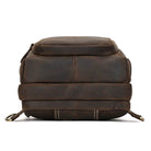 High-Capacity Leather Chest Bag Crossbody Sling Bag for Men - VacationGrabs