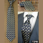 Classic Multicolor Silk Ties: Geometric & Floral Designs - VacationGrabs