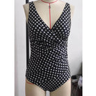 Women's Swimwear - 1PC Polka dot Swimsuit Womens Swimwear