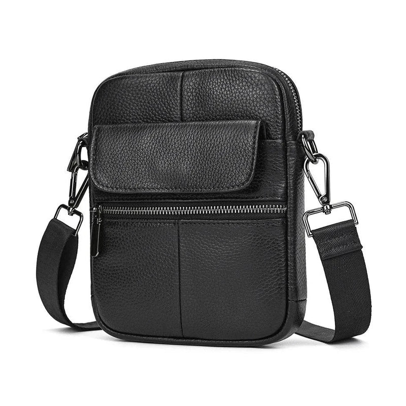 Genuine Leather Phone Crossbody Bag - VacationGrabs