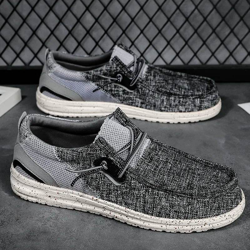 Men’s Casual Canvas Loafers Breathable and Versatile - VacationGrabs