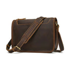 Casual Leather Crossbody Bag for Men – Multi-pocket iPad Sling - VacationGrabs