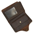 High Quality Men’s Bifold Wallet for Credit Cards Leather Purse - VacationGrabs