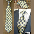 Classic Multicolor Silk Ties: Geometric & Floral Designs - VacationGrabs