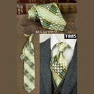 Classic Multicolor Silk Ties: Geometric & Floral Designs - VacationGrabs