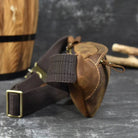 Leather Sling Bag for Outdoor Travel Men’s Chest Pack - VacationGrabs