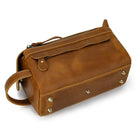 Casual Men’s Leather Clutch Wallet Genuine Leather Toiletry Bag - VacationGrabs