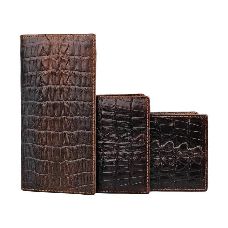 High Quality Men’s Leather Wallet 2-Fold with Photo Slots - VacationGrabs