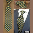 Classic Multicolor Silk Ties: Geometric & Floral Designs - VacationGrabs