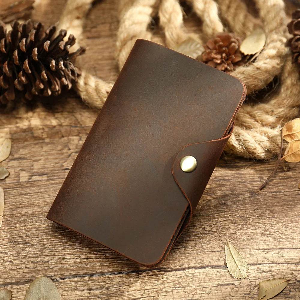 High Quality Men’s Bifold Wallet for Credit Cards Leather Purse - VacationGrabs