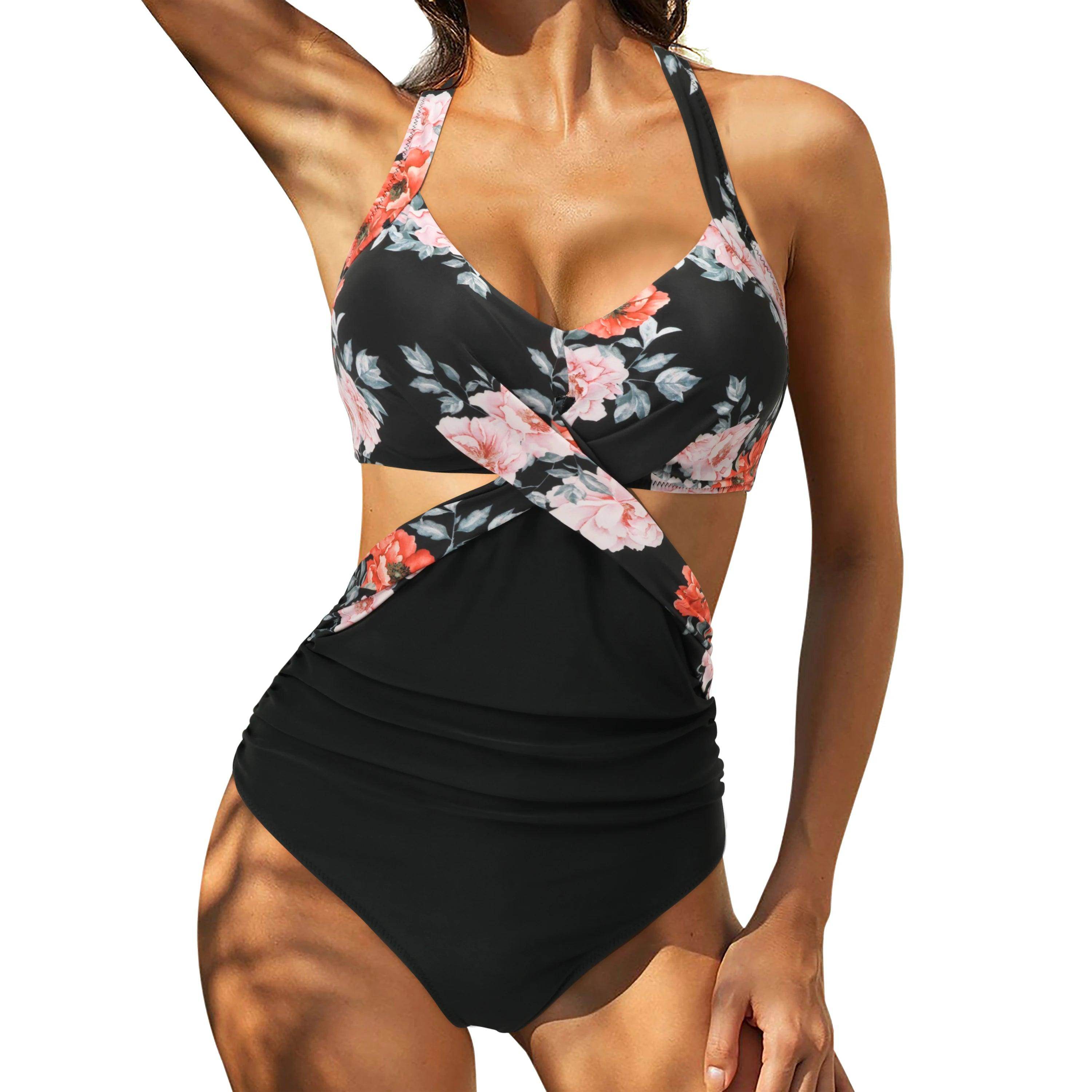 Women Backless Lace Up Deep V Neck - VacationGrabs