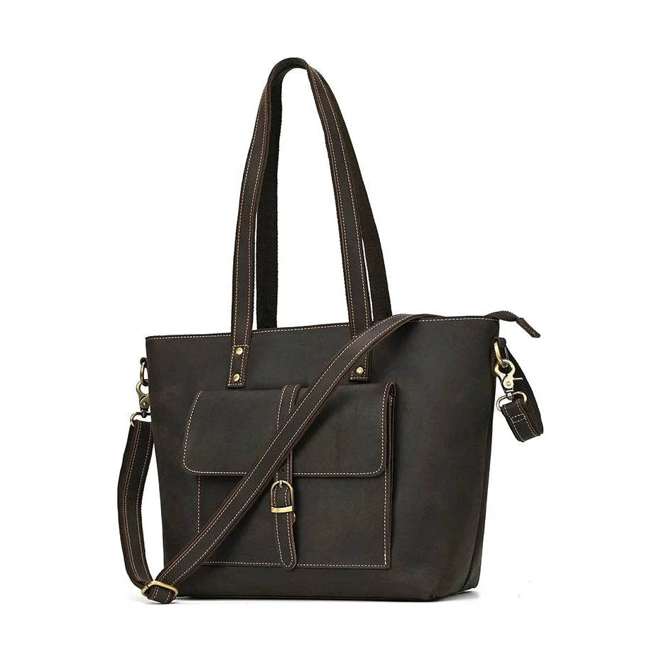 Vintage Luxury Designer Leather Shoulder Bags Messenger Handbag - VacationGrabs