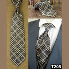 Classic Multicolor Silk Ties: Geometric & Floral Designs - VacationGrabs