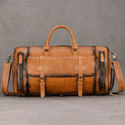 Crazy Horse Leather Duffle – Large Capacity Travel Weekender - VacationGrabs