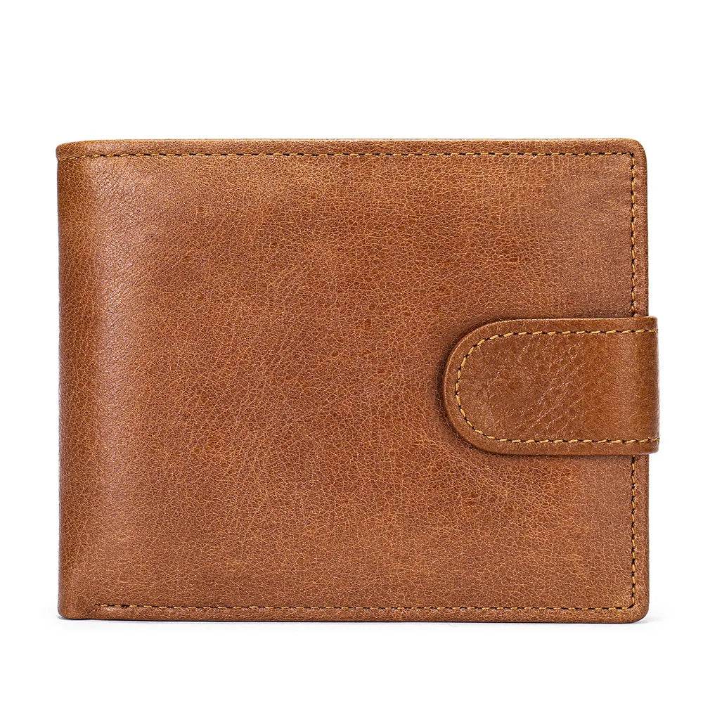 Casual Designer Short Wallet for Men with Coin Pocket RFID - VacationGrabs