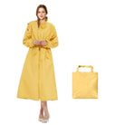 Womens Stylish Waterproof Raincoats with Travel Tote Bag - VacationGrabs