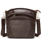 Designer Women's Leather Crossbody Messenger Bag Cowhide Sling - VacationGrabs