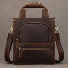 High-Quality Men’s Leather Shoulder Bag Crossbody Business Tote - VacationGrabs