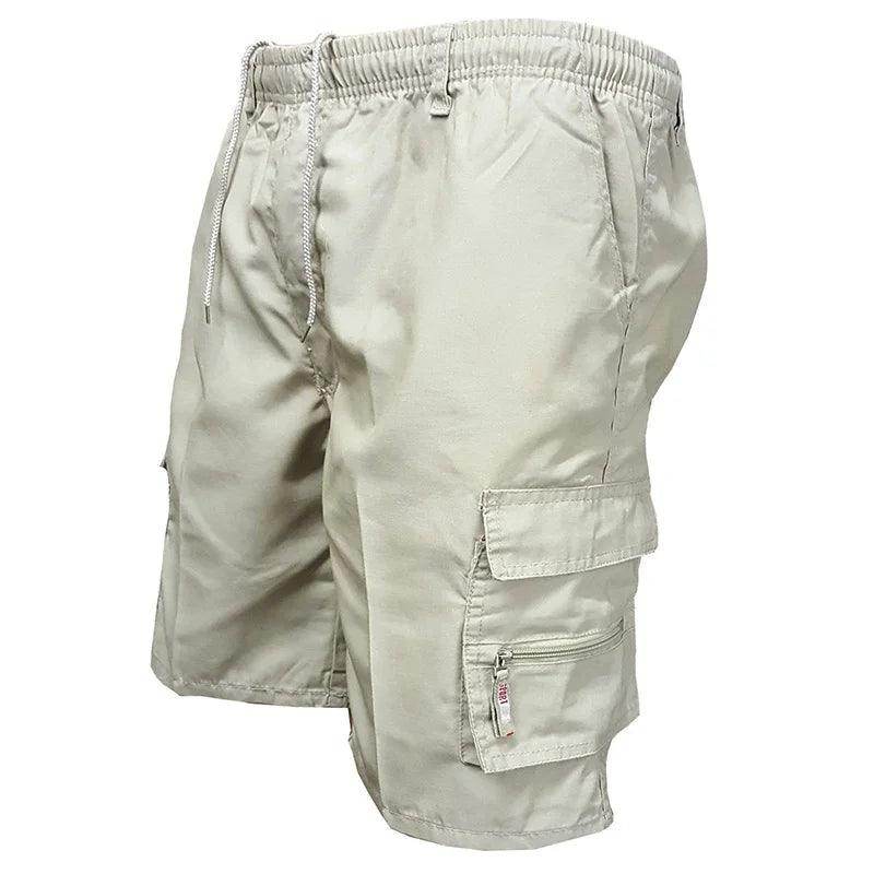 Men's Utility Cargo Shorts Tactical Big Pocket with Plus - VacationGrabs