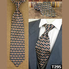 Classic Multicolor Silk Ties: Geometric & Floral Designs - VacationGrabs