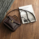 Luxury Full Grain Leather Messenger Bag for Women Anti-Theft - VacationGrabs