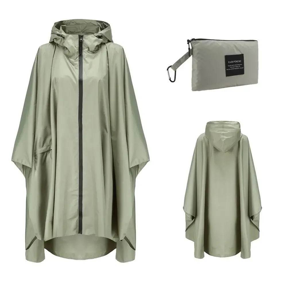 Breathable Lightweight Raincoat Ponchos Waterproof Wind - VacationGrabs
