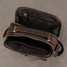 High-Quality Genuine Leather Men’s Crossbody Bag Vintage Sling Bag - VacationGrabs