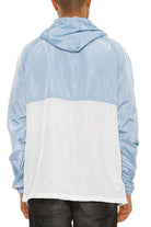 Color Block Anorak Jacket Pullover Windbreaker - VacationGrabs