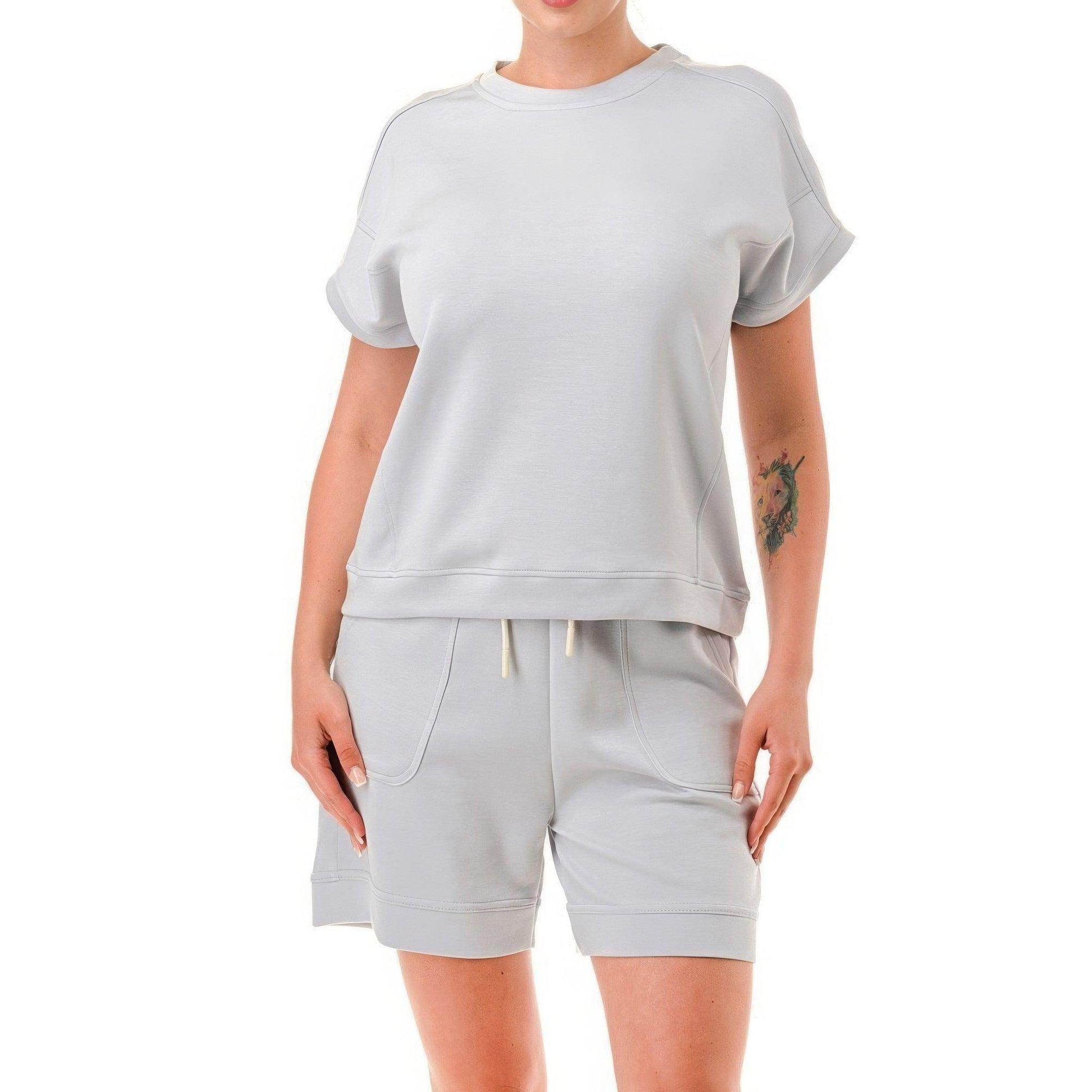 Women's Cruise Loungewear Short Set - VacationGrabs