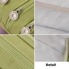 Angoo Double-Sided Pencil Case Dual Canvas Pocket Art Bag - VacationGrabs