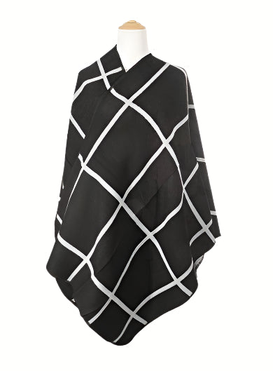 Asymmetrical Poncho - VacationGrabs