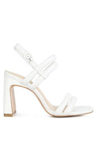 Avianna Slim Block Heel Sandal - VacationGrabs