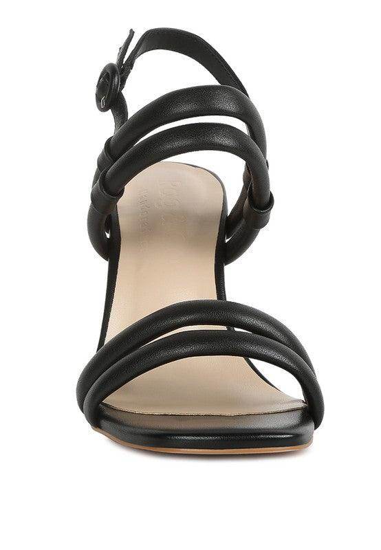Avianna Slim Block Heel Sandal - VacationGrabs