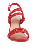 Avianna Slim Block Heel Sandal - VacationGrabs