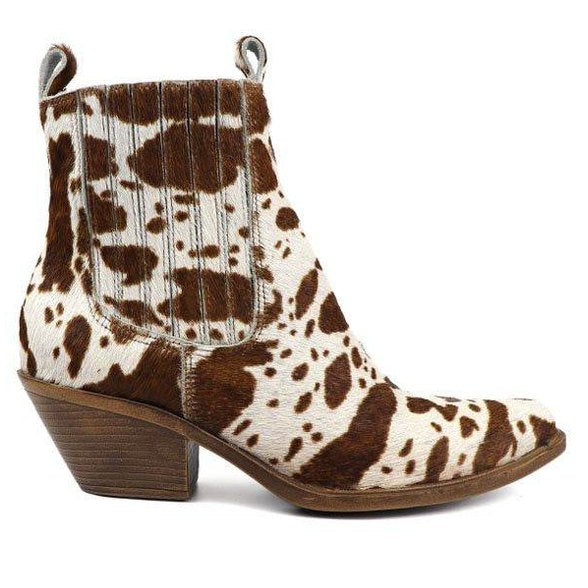 Chelsea Western Fashion Bootie - VacationGrabs