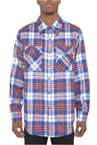 Plaid Flannel Long Sleeve Shirts S - 3XL - VacationGrabs