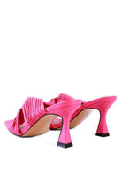 Battle Ex Knot Strap Slide Sandals - VacationGrabs