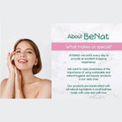 BeNat foundation makeup brush for applying makeup seamlessly with a smooth finish
