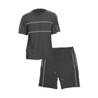 Black Jordan Tshirt Short Set - VacationGrabs