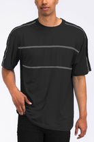 Black Jordan Tshirt Short Set - VacationGrabs