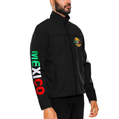 Soft Shell Jackets Mexico Embroidered - VacationGrabs