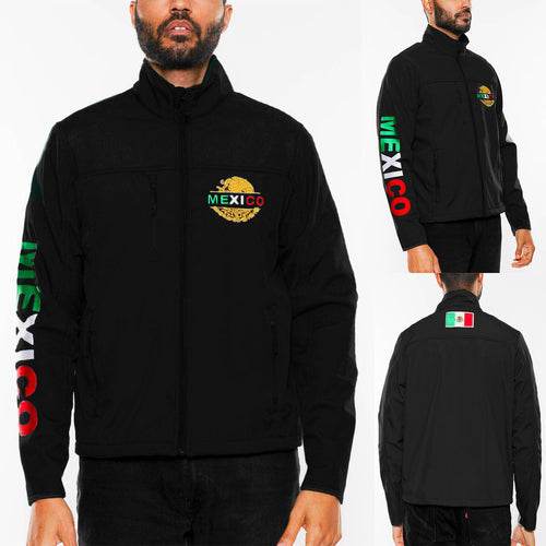 Soft Shell Jackets Mexico Embroidered - VacationGrabs
