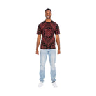 Black Red Bandana Print Tshirt - VacationGrabs