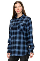 Boyfriend Oversize Checker Plaid Flannel - VacationGrabs