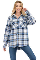 Boyfriend Oversize Plaid Flannel Long Sleeve - VacationGrabs