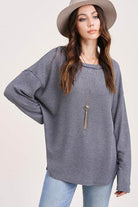 Women's Long Sleeve Bree Top - VacationGrabs