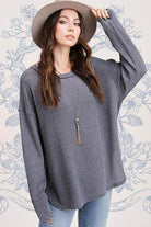 Women's Long Sleeve Bree Top - VacationGrabs