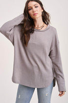Women's Long Sleeve Bree Top - VacationGrabs