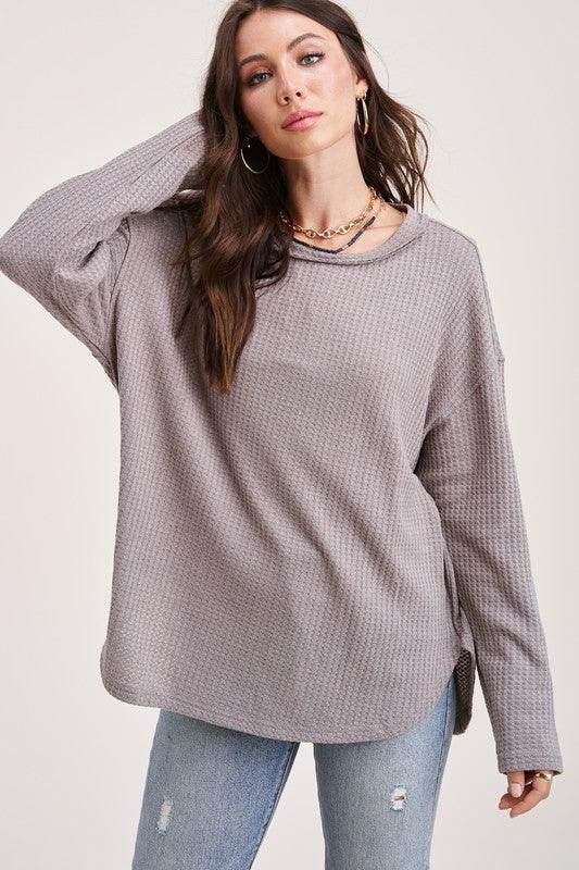 Women's Long Sleeve Bree Top - VacationGrabs