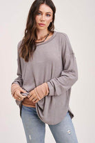 Women's Long Sleeve Bree Top - VacationGrabs